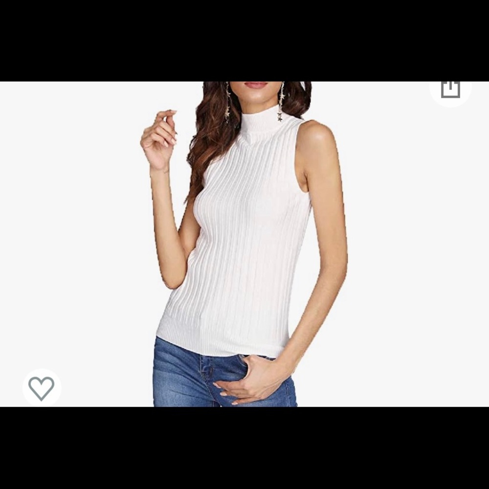 White Sweater One Size